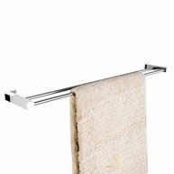 Porta Toalha Duplo 70cm Inox 304 para Banheiro - Design Moderno e Resistente - imagem 2