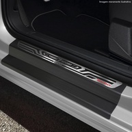 Soleiras Aço Inox Tiggo 7 Sport: Proteção e Estilo Premium com Vinil Protetor - imagem 3