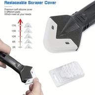 Kit 3 em 1: Ferramenta Profissional para Rejunte de Silicone com Aço Inoxidável e Raspador - imagem 4