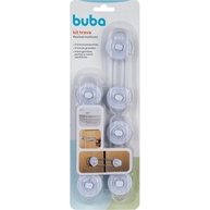 Buba Kit Trava Multiuso Flexível - Segurança Inteligente para Casa com 7 Travas Variadas - imagem 1