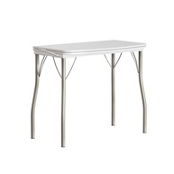 Mesa Dobrável Tampo Branco 216 Carraro - Design Moderno e Espaço Inteligente - imagem 1