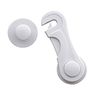 Trava para Armários Adesiva Vivababy Branco - Segurança Inteligente para Ambientes Infantis - imagem 2