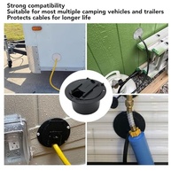 Tampa de Escotilha Elétrica à Prova de Intempéries - Proteção Essencial para seu RV (Preto) - imagem 4