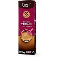 Café Espresso Vibrante 3 Corações: 10 Cápsulas Intensas - imagem 2