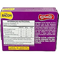 Caldo Bacon KiSabor Pó: Sabor Intenso em 45g - imagem 1
