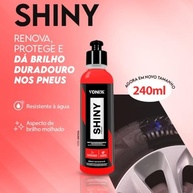 Shiny Vonixx 240ml: Revitalizador de Pneus com Brilho Intenso e Duradouro - imagem 3