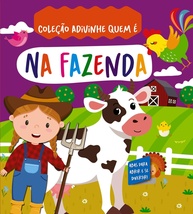 Livro Interativo Adivinhe Quem é? Na Fazenda: Diversão e Aprendizado para Crianças - imagem 1