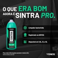 Vonixx Sintra Pro 1,5L: Limpador Bactericida Ultra Concentrado para Interior Automotivo - imagem 3