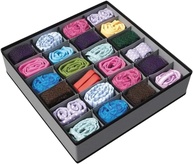 Kit 2 Organizadores Colmeia para Peças Íntimas 32x32x10 cm - TNT Ecológico BRIWAX - imagem 4