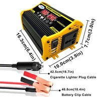 Inversor Qudai 4000W: Energia 12V para 220V com USB Duplo e Carregamento Rápido para seu Carro - imagem 4