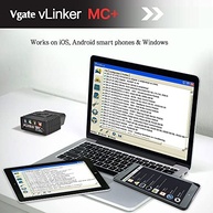 Vgate vLinker MC+ Bluetooth OBD2: Diagnóstico Avançado para iOS, Android e Windows - imagem 4