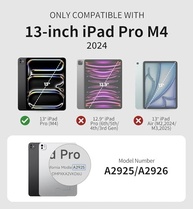 Dexnor Capa iPad Pro 13" M4 (2024): Magnética Flutuante, Ajustável e Protetora - imagem 3