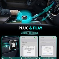Adaptador CarPlay Sem Fio Mini USB: Liberdade Automática para seu iPhone (2025) - imagem 4