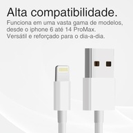 Cabo USB Reforçado para iPhone: Carregamento Rápido e Transferência de Dados Premium - imagem 4