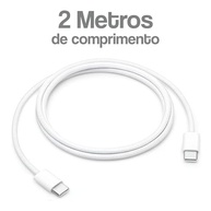 Cabo USB-C Turbo 2m: Carregamento Rápido 60W, Nylon Reforçado para iPhone 15/16, Notebooks e Tablets - imagem 3