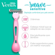 Gillette Vênus Suave Sensitive: Pele Macia e Sem Irritação - imagem 2