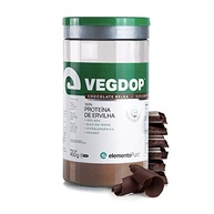 Whey Vegdop 450g Chocolate Belga 100% Protéina de ervilha Isolada Suplemento Alimentar em Pó elementoPuro - imagem 1