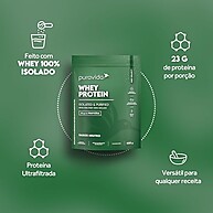Whey Isolado Neutro Puravida: Pura Energia 450g - imagem 1