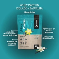 Housewhey Whey Protein Isolado Baunilha 900g: Pureza e Sabor para Seus Músculos - imagem 3