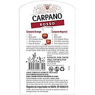 Carpano Rosso: Vermute Italiano Clássico 950ml - imagem 1