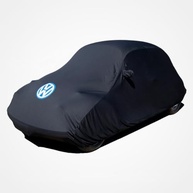 Capa Protetora Premium para Fusca VW Itamar (Tecido Helanca Lycra Preta) - imagem 4