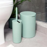 Escova Sanitária Coza Serene - Verde Jade | Design Moderno e Prático para Banheiro - imagem 2
