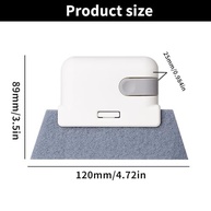 Escova de Limpeza de Trilhos de Janela - Ferramenta Universal para Limpeza Profunda de Ranuras e Peitoris - imagem 3