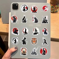 Adesivos Japoneses Bushido Yoksas: 50 Peças Impermeáveis com Espírito Samurai para Laptop, Carro e Mais! - imagem 3