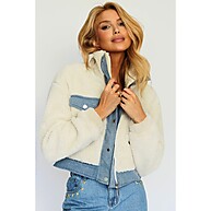 Jaqueta Jeans Carneirinho: Estilo e Conforto! - imagem 1