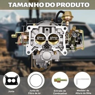 Carburador Dupla Câmara Ford 2100/2150 - Compatível com Mustang, F-Series, Jeep 289-360 - imagem 3
