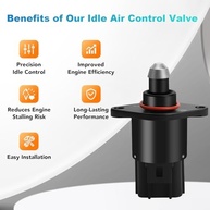 Válvula IAC NPAUTO para Jeep Cherokee TJ Wrangler Grand Cherokee 98-04 | Dodge Dakota 99-02 - Controle de Marcha Lenta Perfeito - imagem 3