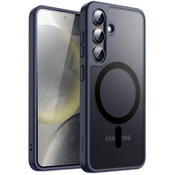 JETech Capa Magnética Azul Profundo para Samsung Galaxy S24+ | Compatível MagSafe e Proteção Anti-Choque - imagem 1