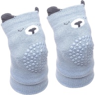 Joelheira Antiderrapante Urso Azul da Buba - Segurança e Conforto para Bebês e Crianças - imagem 1