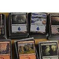 100 Terrenos Básicos de Magic: Completo e Pronto para Jogar - imagem 1