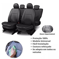 Jogo de Capas de Banco em Couro Ecológico Premium para Hyundai HB20, HB20S, HB20X, Tucson e ix35 - Proteção e Estilo - imagem 3
