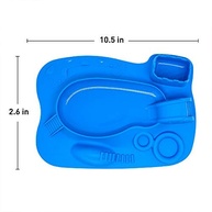Jogo Americano Divertido Girafa em Silicone - Seguro, Prático e Ideal para Refeições Infantil - imagem 4