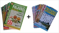 Kit 30 Jogos Divertidos: Caça Palavras + Cruzadas - Variedade Garantida! - imagem 2