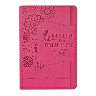 Bíblia da Mulher de Fé NVI em Couro Soft Rosa: Inspiração Diária para Sua Jornada - imagem 2