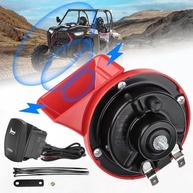 Kit Buzina UTV Kemimoto Loud Universal 12V com Interruptor Vermelho - Compatível Polaris RZR, Can Am e Mais! - imagem 2