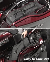 Forro de Alforje KEMIMOTO: Organize sua Street Glide e Road King com Estilo e Durabilidade - imagem 3