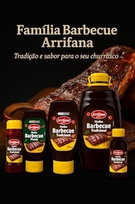 Arrifana Molho Barbecue 1 01 Kg - imagem 2