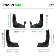 Para-Lamas Reforçados para Kia Sorento 2010-2014: Proteção Total contra Sujeira e Respingos - imagem 4