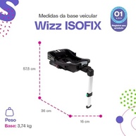 Base Isofix Cosco Kids Wizz Preta: Segurança e Praticidade para o Bebê Conforto - imagem 3