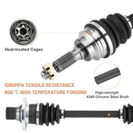 Eixo CV Traseiro Completo com Rolamentos para Suzuki King Quad 450, 500, 700, 750 4x4 (2007-2022) - imagem 4