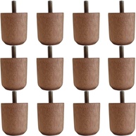 Pés para Cama Box King/Queen 5cm - Conjunto com 12 Peças em Madeira Mel - imagem 1
