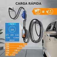 KINGSTER Carregador Portátil EV 7KW Fe-yr-ee: Segurança e Eficiência para Seu Carro Elétrico - imagem 5