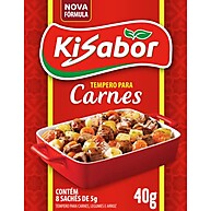 KiSabor: Tempero Premium para Carnes (8x5g) - imagem 2