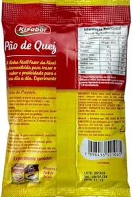 KiSabor Mistura Para Pão De Queijo Kisabor 250 Gramas - imagem 4