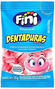 Kit Fini C/60 pacotes Bala tubes gelatina Sortidas 15g - imagem 3