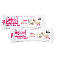 Kit 2 Wafer Whey Protein Chocolate Zero Açúcar 26g - imagem 1